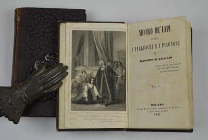 Niccolò de' Lapi ovvero i Palleschi e i Piagnoni - Massimo D'Azeglio - copertina