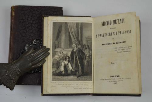 Niccolò de' Lapi ovvero i Palleschi e i Piagnoni - Massimo D'Azeglio - copertina