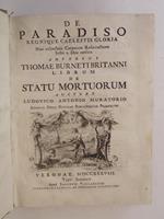 De Paradiso regnique coelestis gloria. adversus Thomae Burneti Britanni librum De Statu Mortuorum.