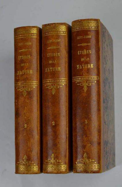 Etudes de la nature… Seconde édition, revue, corrigée et augmentée - J.-Henri Bernardin de Saint-Pierre - copertina