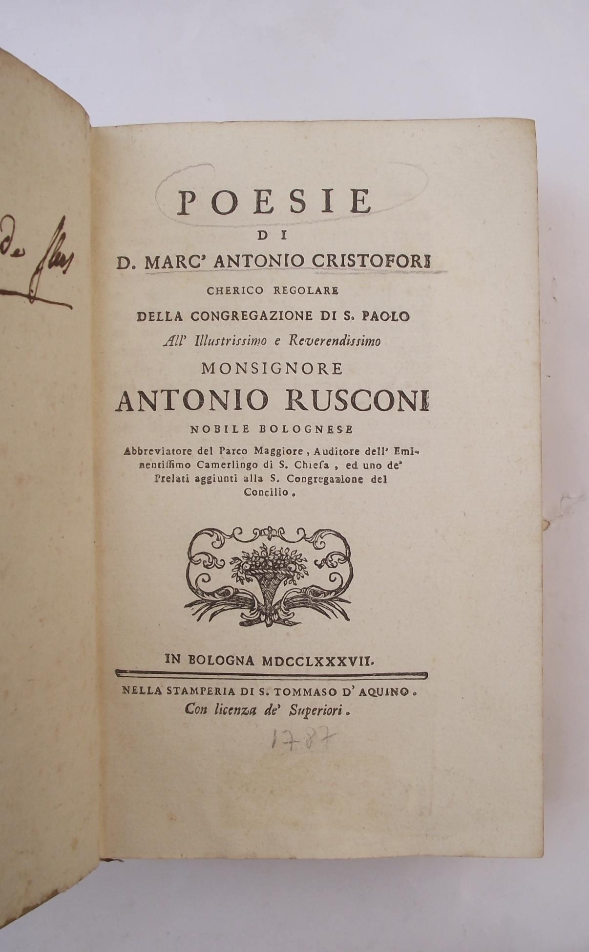 Studio bibliografico Benacense