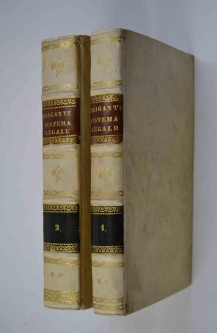 Esame analitico del sistema legale… Edizione seconda - Filippo Briganti - copertina
