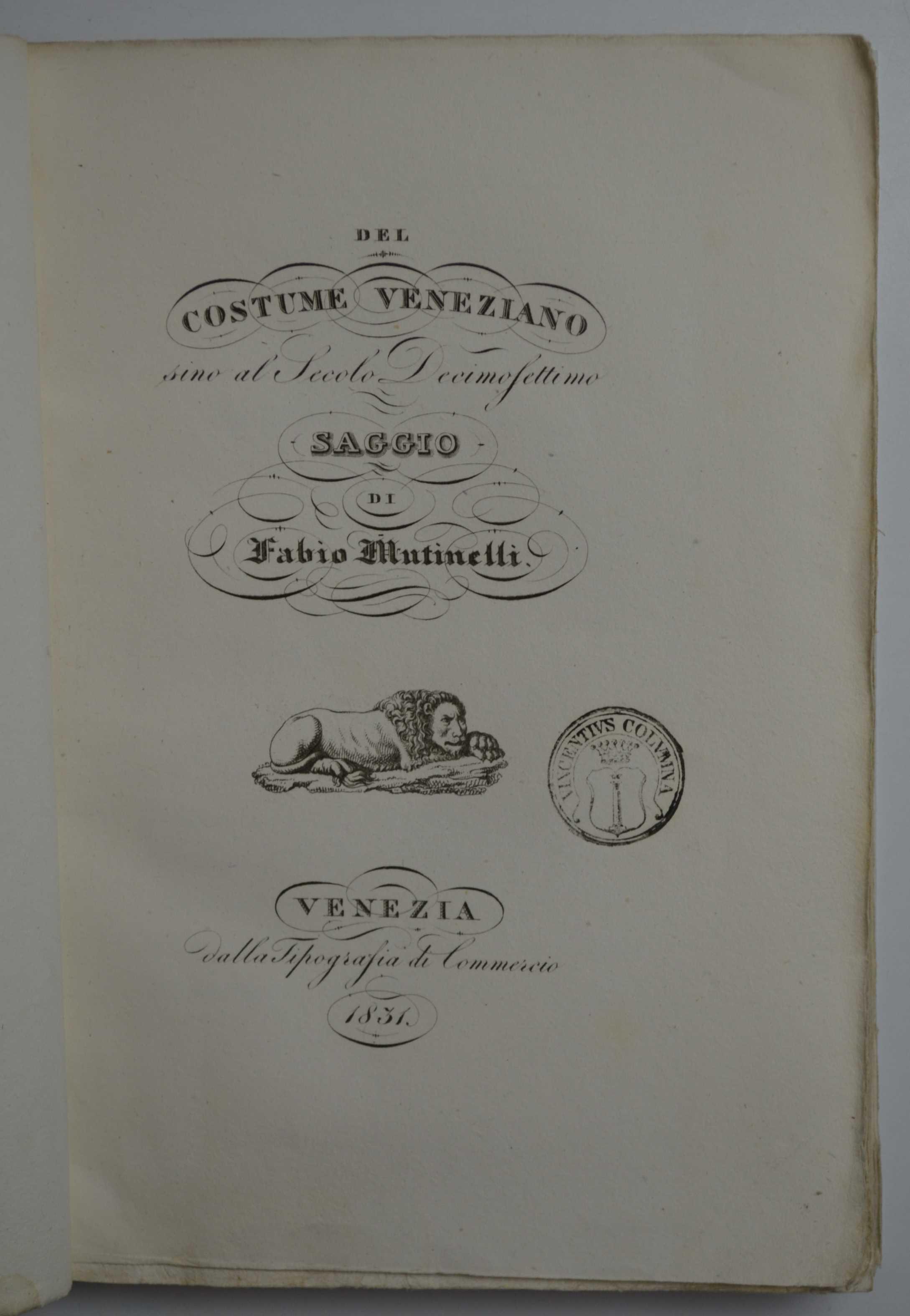 Studio bibliografico Benacense