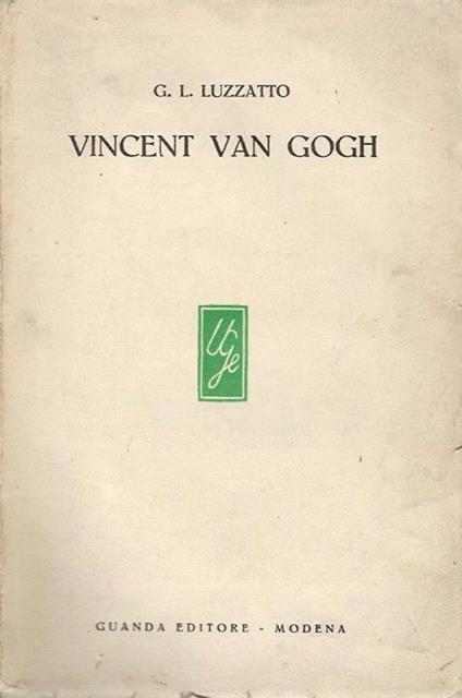 Vincent Van Gogh - Gino Luzzatto - copertina