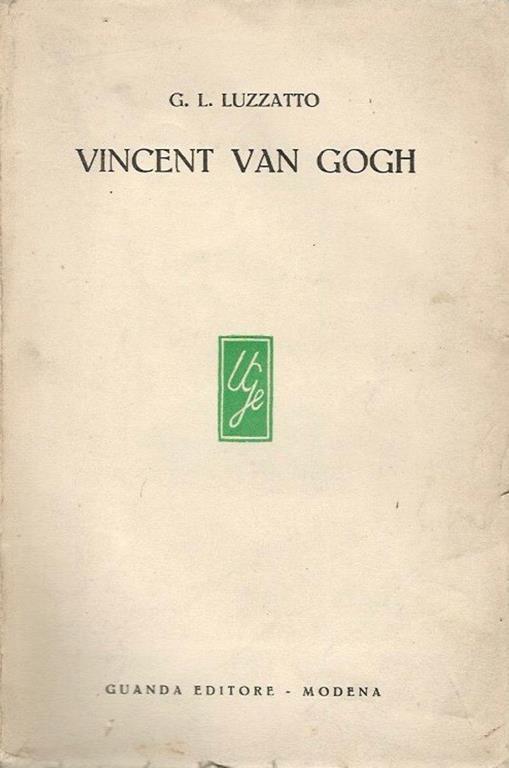 Vincent Van Gogh - Gino Luzzatto - copertina