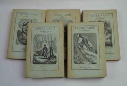 Opere varie - Giovanni Prati - copertina