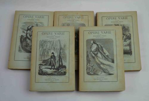Opere varie - Giovanni Prati - copertina