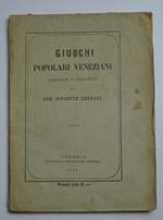 Giuochi popolari veneziani raccolti e decritti