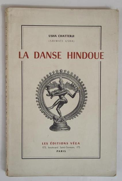 La danse hindoue - Usha Chatterji - copertina