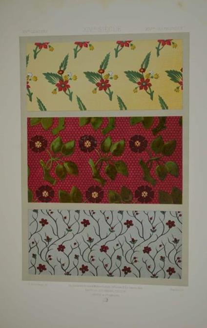 L'ornement des tissues. - copertina