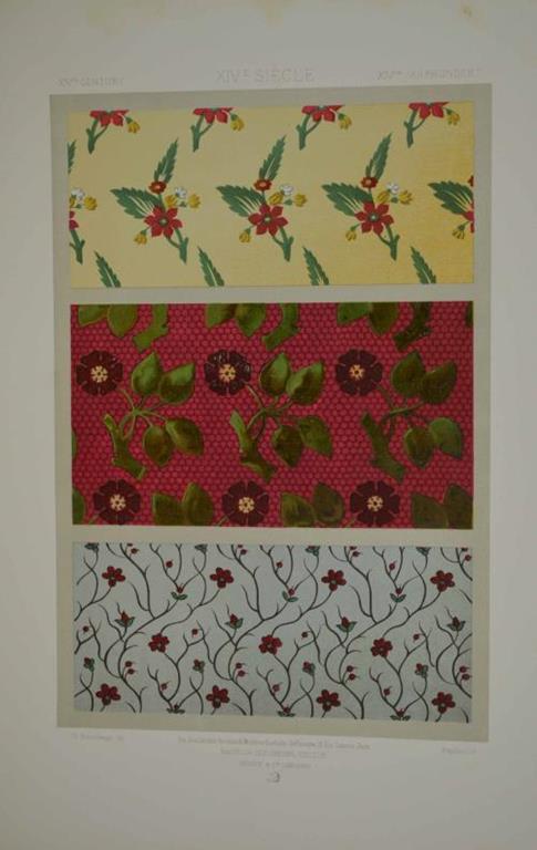 L'ornement des tissues. - copertina