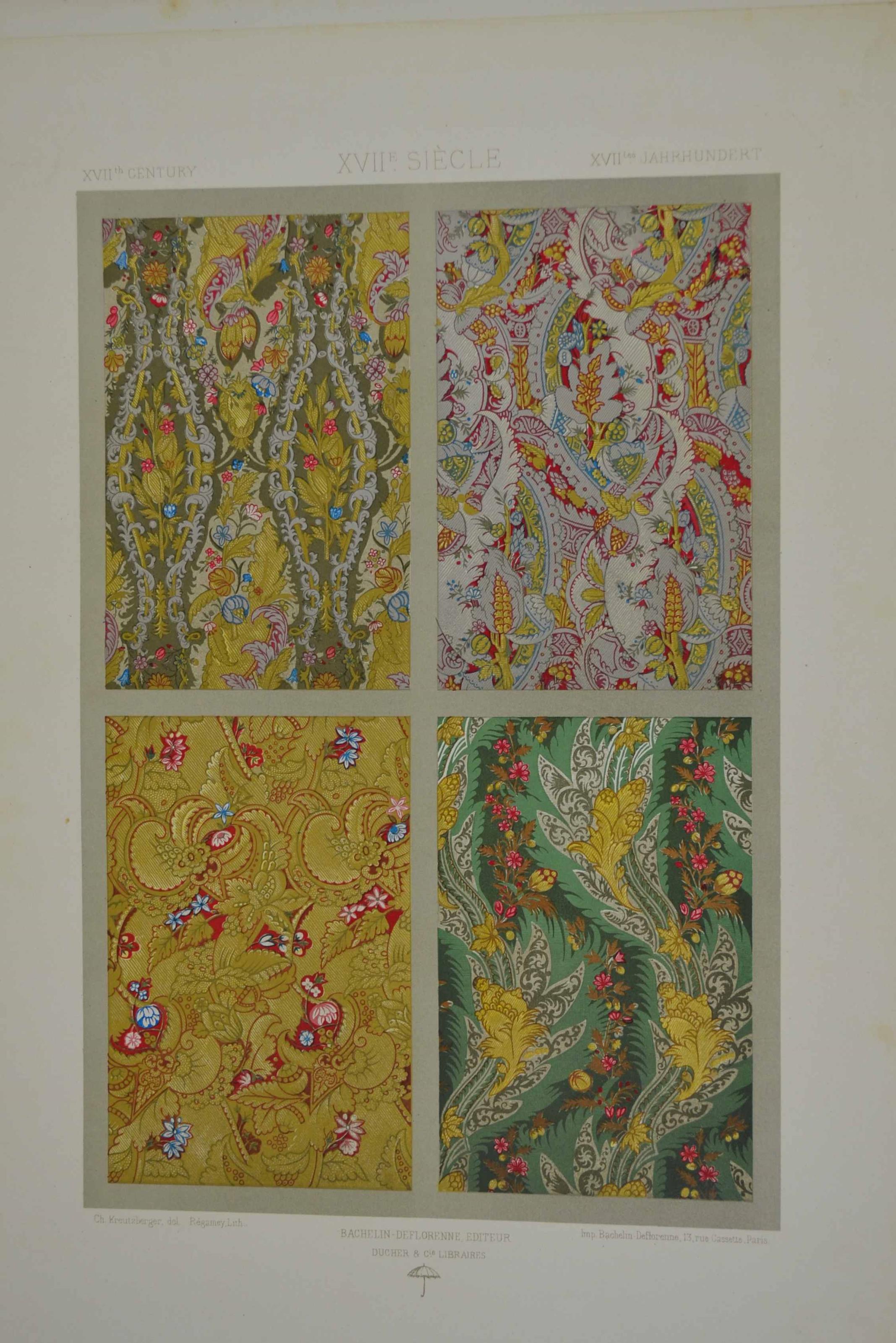 L'ornement des tissues.