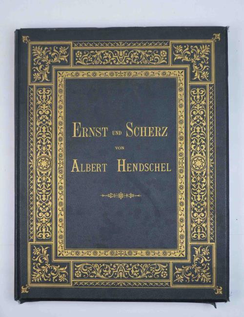 Ernst und Scherz - Albert Hendschel - copertina