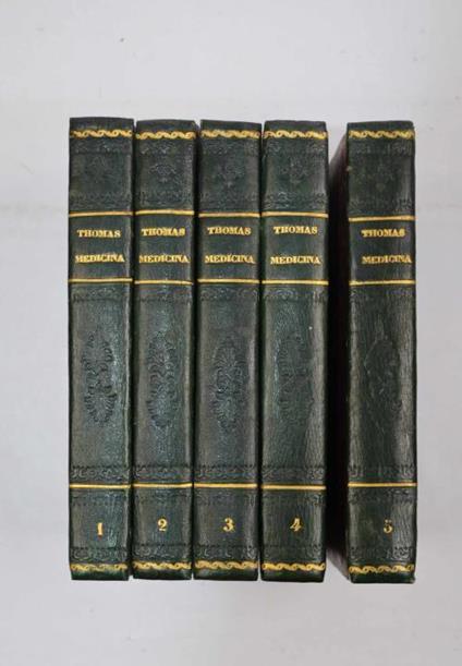 Nuovo trattato di medicina pratica esibente i caratteri, le cause, i sintomi, il prognostico, i resultati patologici e il miglior metodo di cura per le malattie di tutti i climi - Robert Thomas - copertina