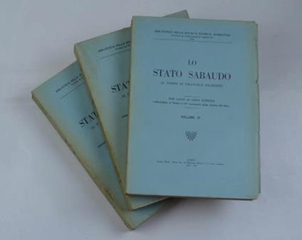 Lo Stato Sabaudo al tempo di Emanuele Filiberto. Studi raccolti da Carlo Patrucco celebrandosi in Torino il IV° Centenario della nascita del Duca - Carlo Patrucco - copertina
