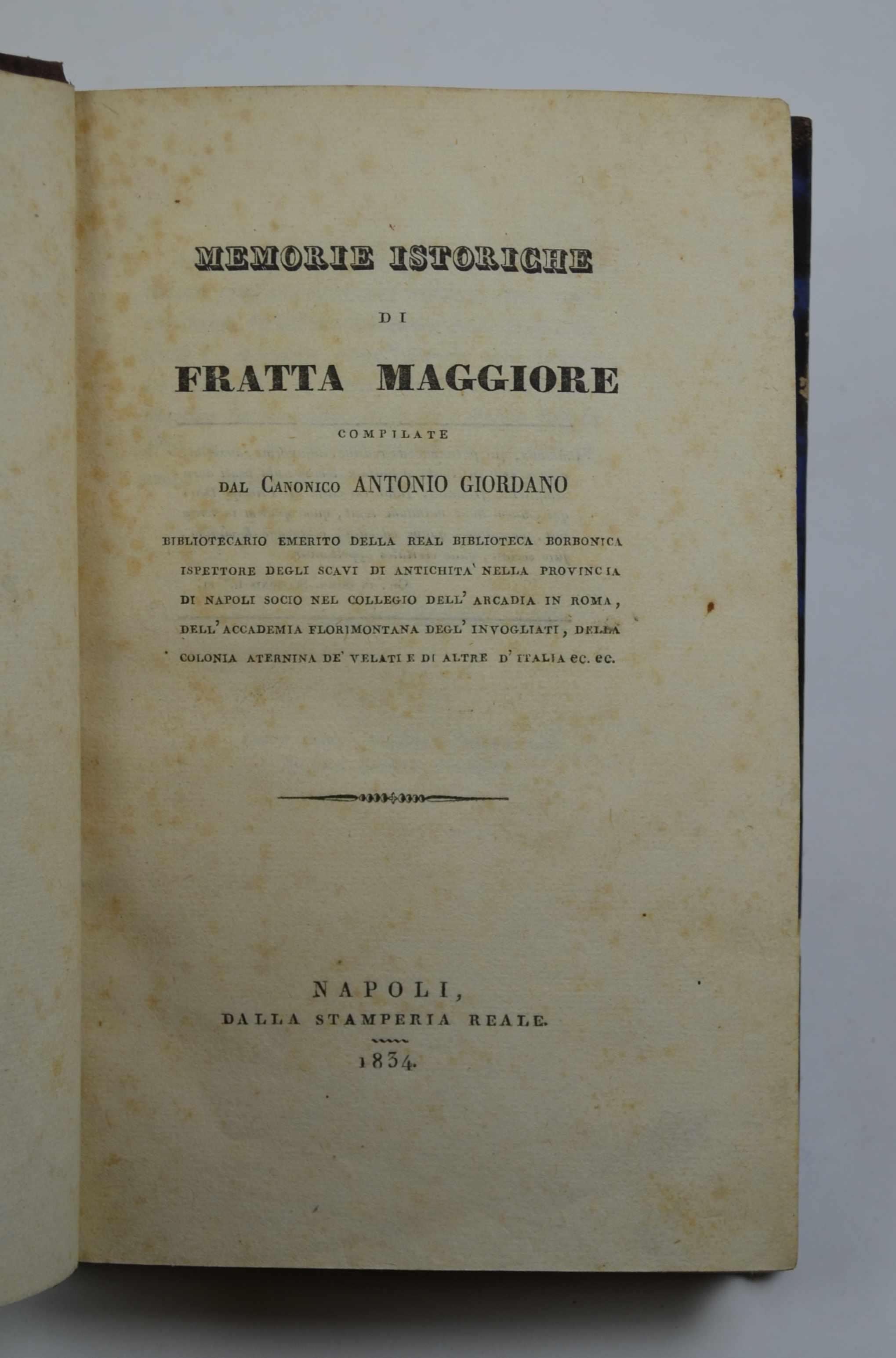 Studio bibliografico Benacense