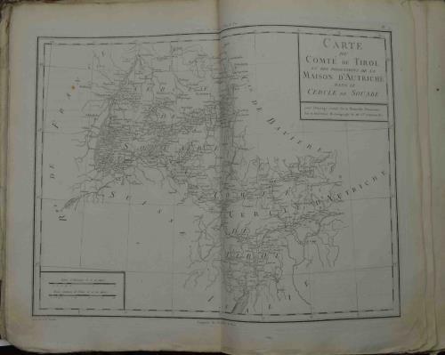 Atlas de la Monarchie Prussienne, contenant dix cartes géographiques, quatre-vingt-treize planche de tactique, & plus de cent tableaux numériques - Honoré G. comte de Mirabeau - copertina