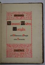 Giovanni Andrea Moniglia ed il Melodramma a Venezia ed in Germania