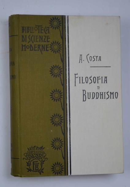 Filosofia e buddhismo - Alessandro Costa - copertina