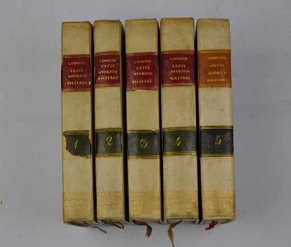 Fatti storico-militari dell'età nostra… - Antonio Lissoni - copertina