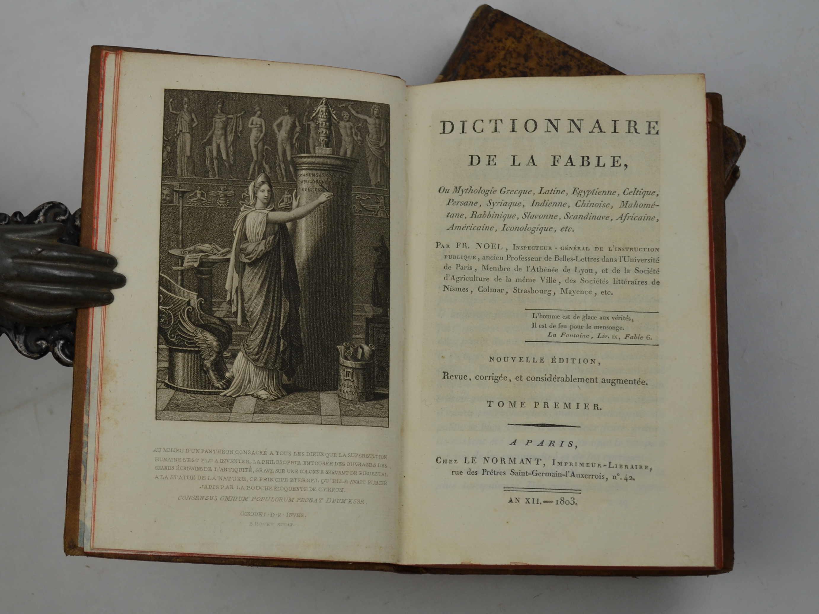 Dictionnaire de la fable… Nouvelle édition, revue, corrogée, et considérablement augmentée