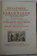 Relazione della Statua Equestre di Carlo Magno eretta nel Portico del Tempio Vaticano colla raccolta d'alcuni componimenti poetici..