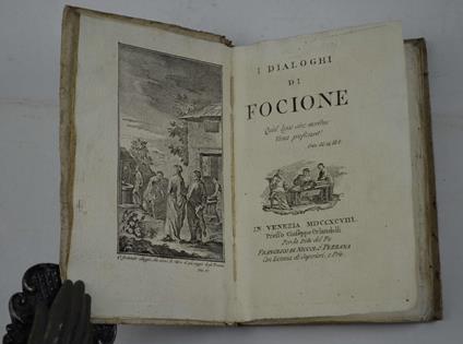 I dialoghi di Focione - Gabriel B. de Mably - copertina