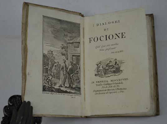 I dialoghi di Focione - Gabriel B. de Mably - copertina