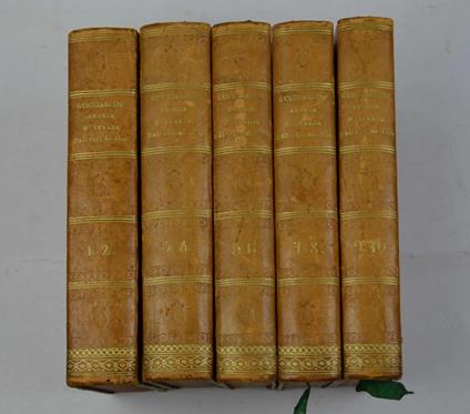 Istoria d'Italia Alla miglior lezione ridotta dal professor Giovanni Rosini - Francesco Guicciardini - copertina