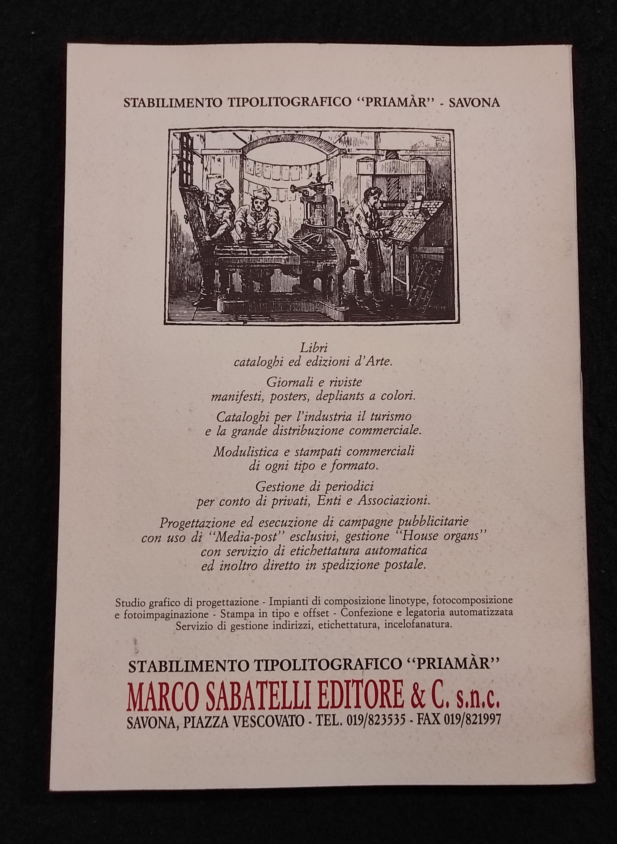 Resine - Nicola Ghiglione Poeta a Genova - N. 53/54 1992