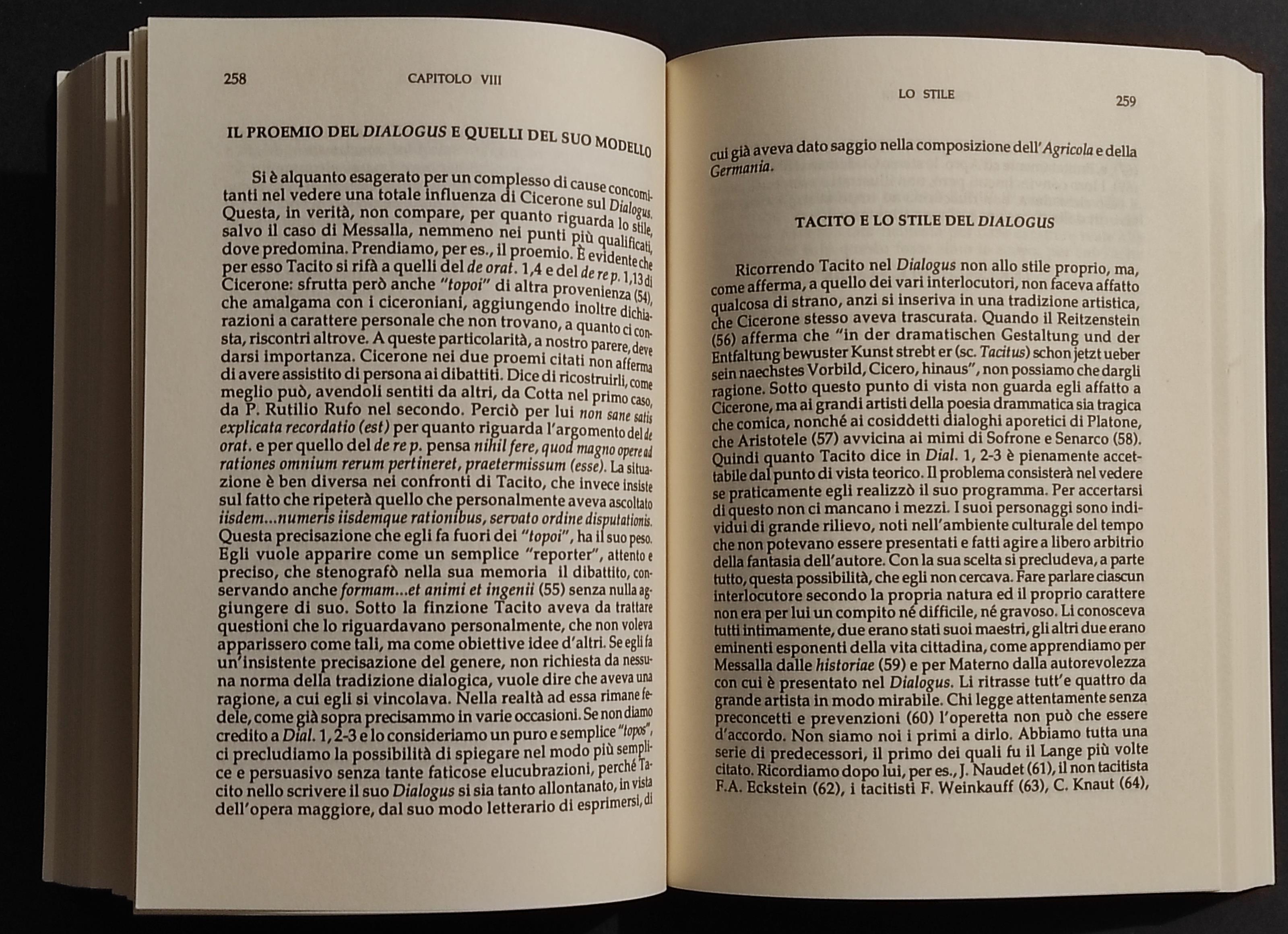 Le Principali Problematiche del Dialogus de Oratoribus - D. Bo - Ed. Olms - 1993