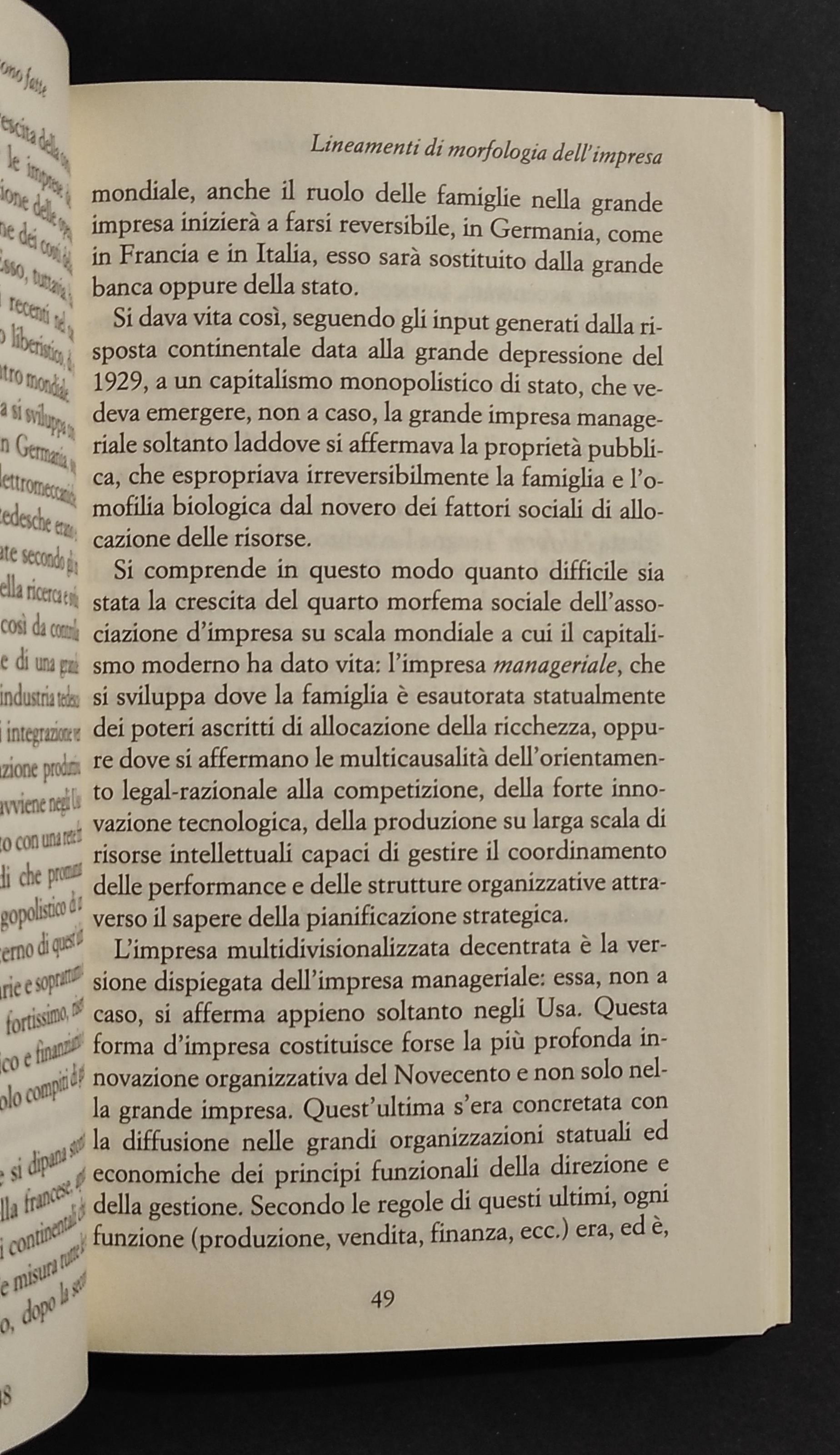 Perché Esistono le Imprese e Come Sono Fatte - Ed. Mondadori - 1999