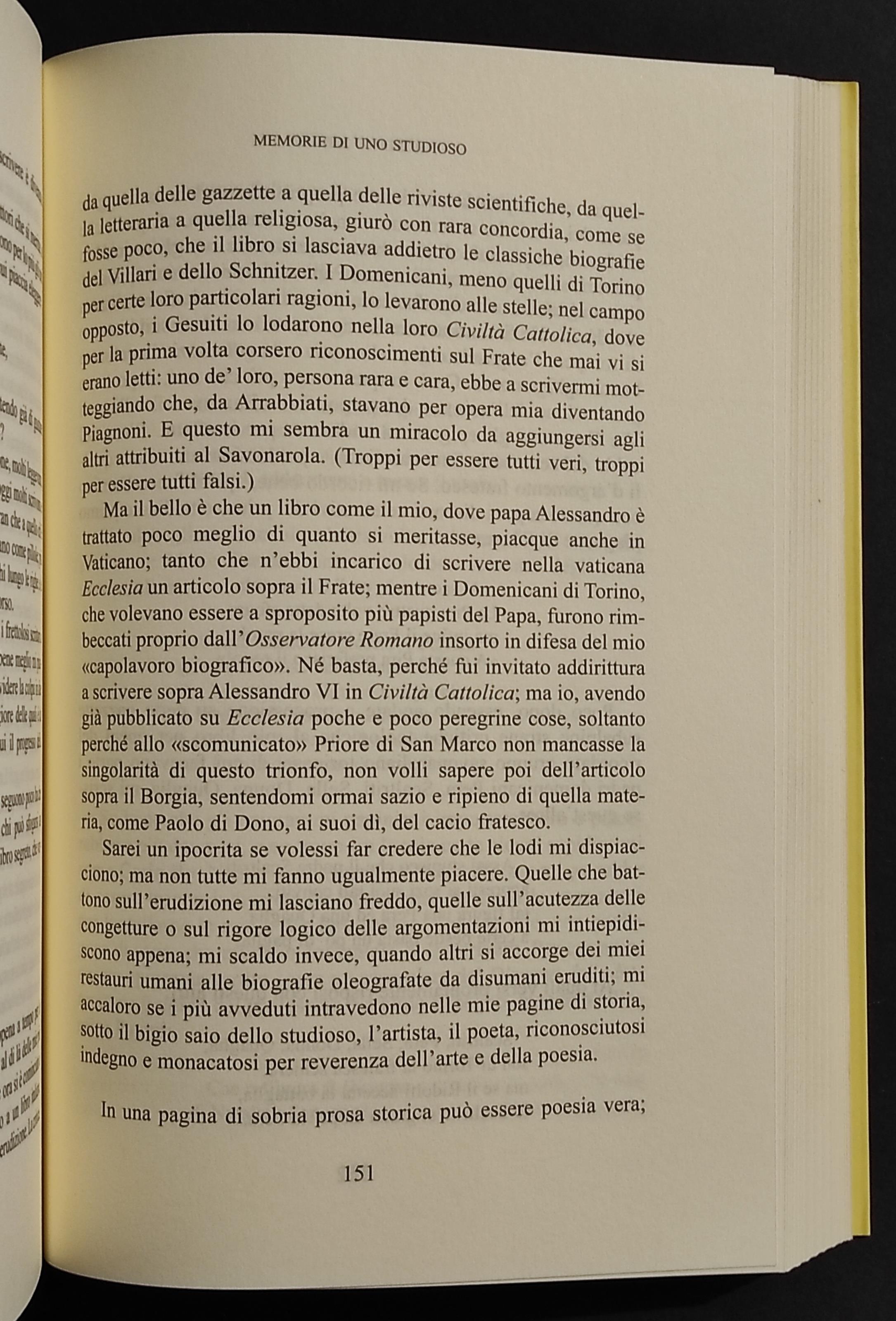 Poesia in Prosa - R. Ridolfi - Scritti di una Vita Tomo I - Ed. Le Lettere - 2002