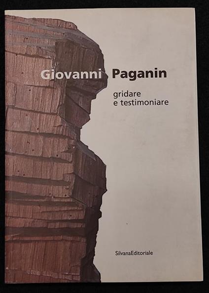 Giovanni Paganin - Gridare e Testimoniare - Ed. Silvana - 2005 - Arte - Giovanni Ragagnin - copertina