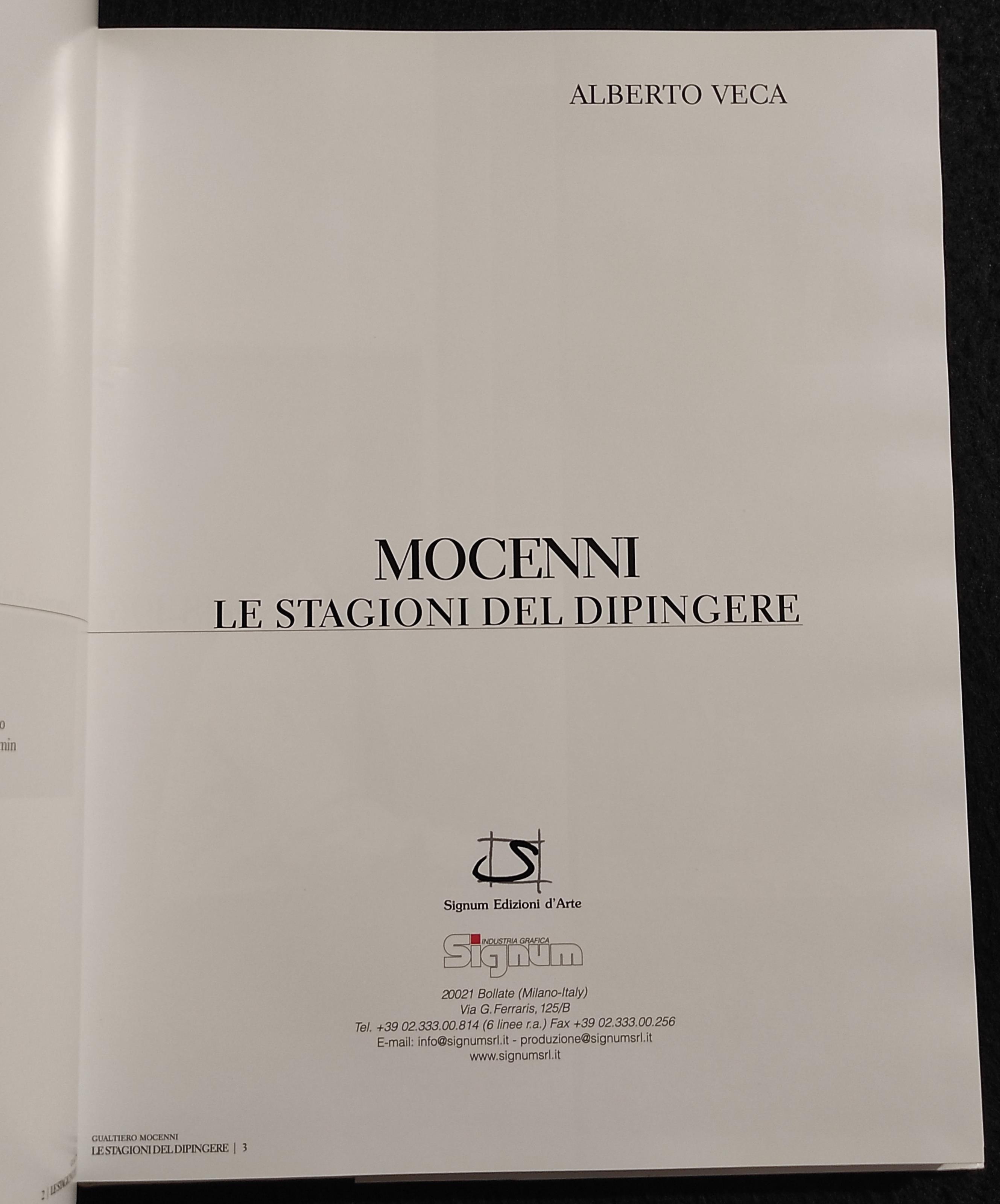 Mocenni - Le Stagioni del Dipingere 1948-2008 - A. Veca - Ed. Signum - 2008
