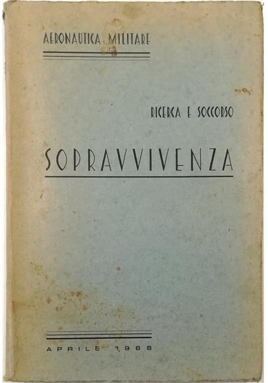 Ricerca e soccorso Sopravvivenza - copertina