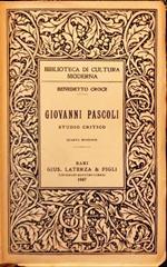 Giovanni Pascoli. Studio critico