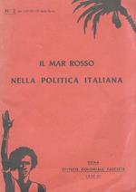 Il Mar Rosso nella politica italiana