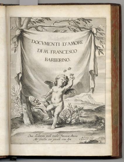 Documenti d'amore di M. Francesco Barberino - copertina