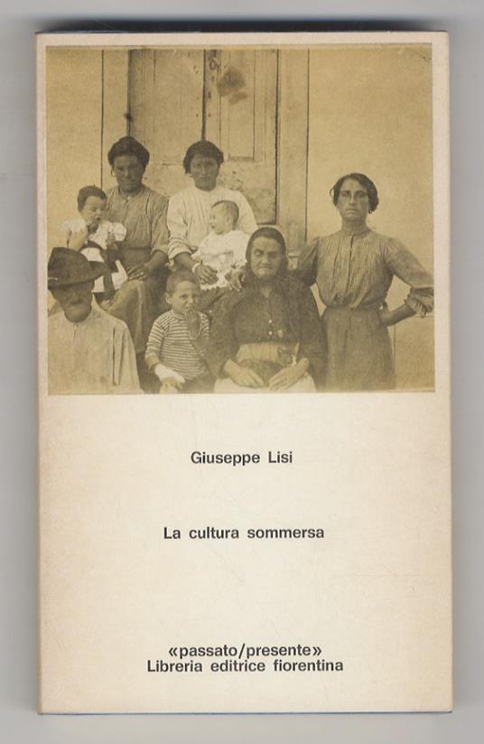 La cultura sommersa - Giuseppe Lisi - copertina