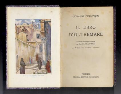 Il libro d'oltremare. Versione dall'originale danese del sacerdote Giulio Ricci. Con 75 illustrazioni fuori testo e 6 tricromie - copertina
