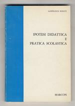 Ipotesi didattica e pratica scolastica