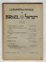 RASSEGNA (LA) mensile di Israel. Vol. XVI. N. 9 (Terza serie). Tishrì 5711. Settembre 1950