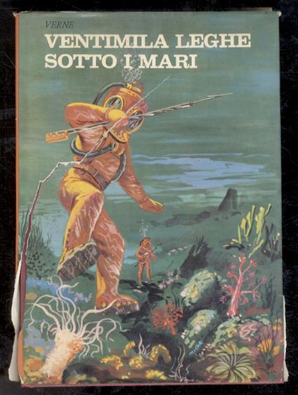 Ventimila leghe sotto i mari - Jules Verne - copertina