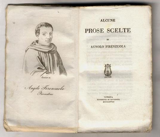 Alcune prose scelte di Agnolo Firenzuola - Agnolo Firenzuola - copertina