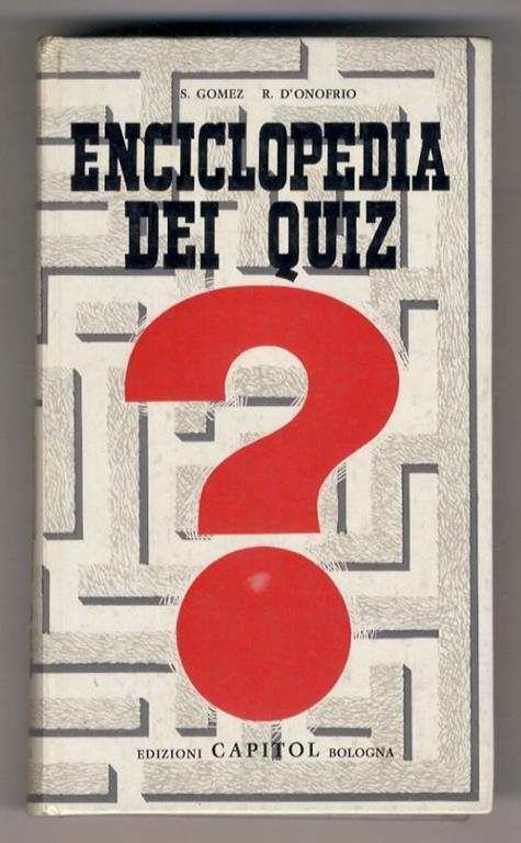 Enciclopedia dei quiz - copertina