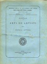 Arti ed artisti della Sicilia antica
