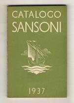 Catalogo generale Sansoni. 1937-XV