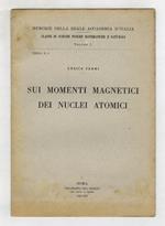 Sui momenti magnetici dei nuclei atomici