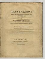 Illustrazione d'una carta giudiziaria dei primi anni del secolo XIII di Gennaro Arcucci